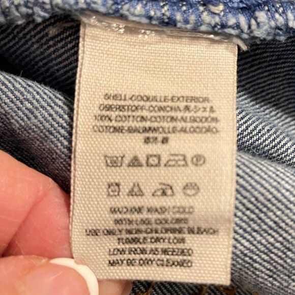 Free People Dream Away Hendrix Denim Wrap Mini Skirt - Picture 7 of 7